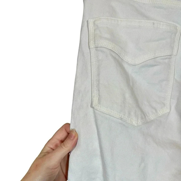 ASKK NY 70s Boot Ivory Jeans High Rise Flare - Picture 8 of 14